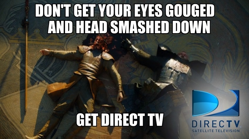 Oberyn Martell Direct TV Ad Funny