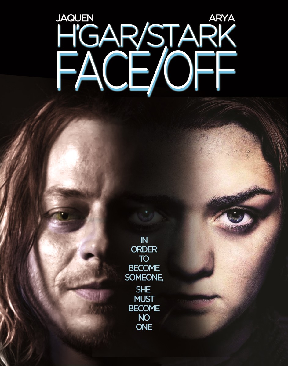 Arya Stark will have to take her face off