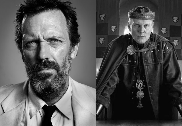Hugh Laurie as Hoster Tully Lord of Riverrun