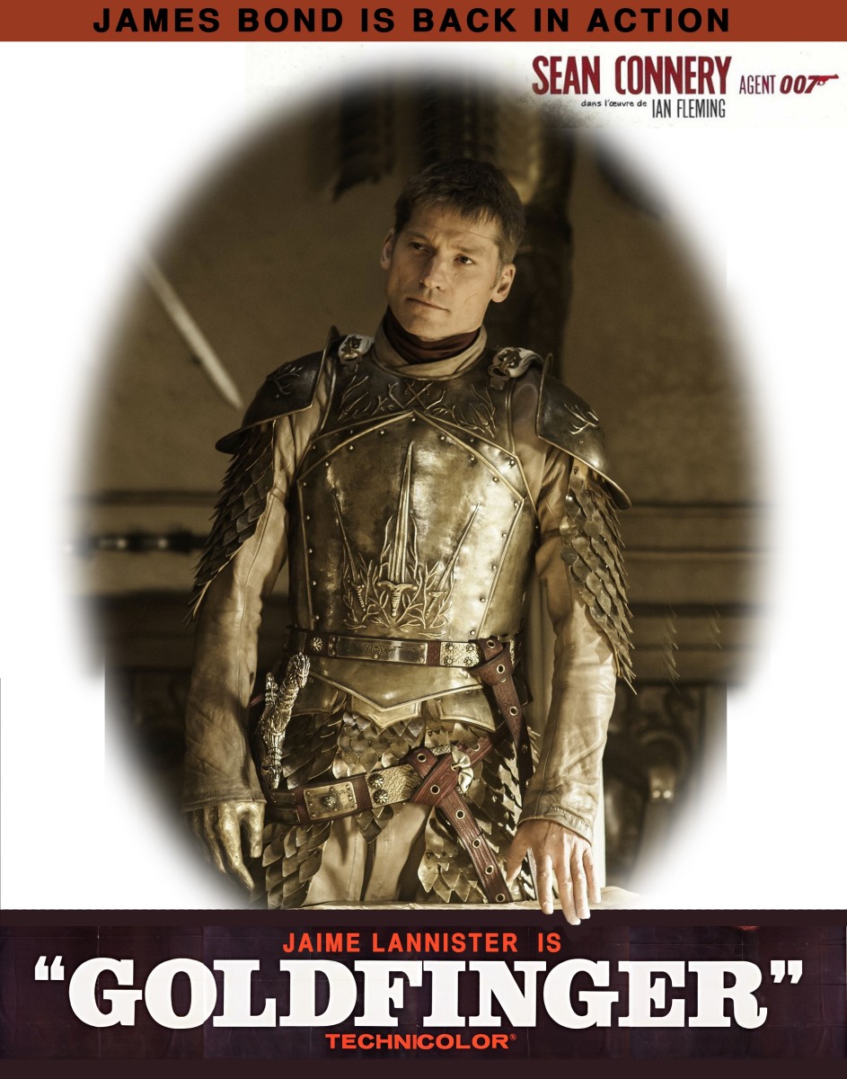 Jaime Lannister is Goldfinger