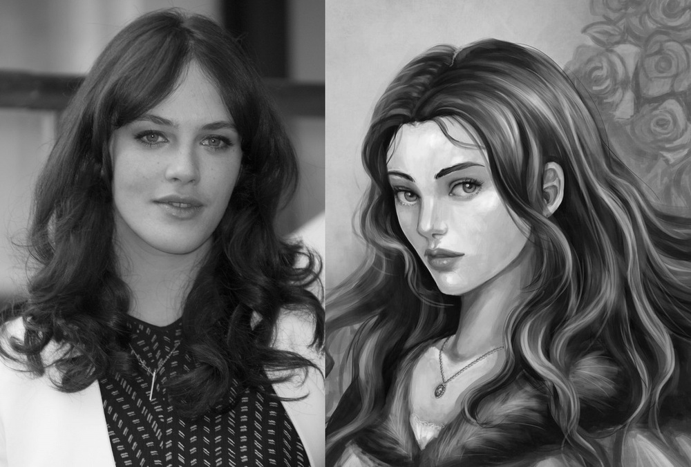 Jessica Brown Findlay as Lyanna Stark the Wolf Maid