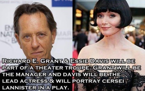 Mummers Troup (Cersei and Manager) - Richard E Grant, Essie Davis