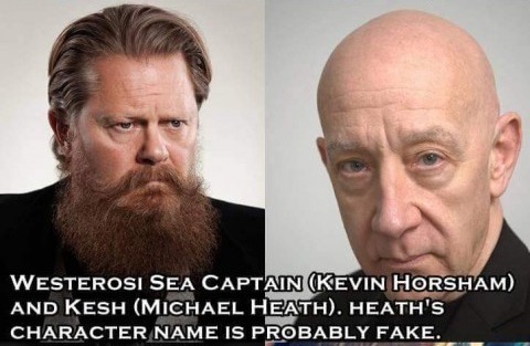 Westerosi Sea Captain, Kesh - Kevin Horsham, Michael Heath