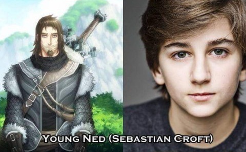 Young Ned Stark - Sebastian Croft