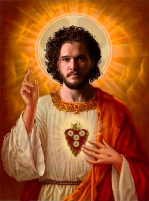 Image result for jon snow jesus