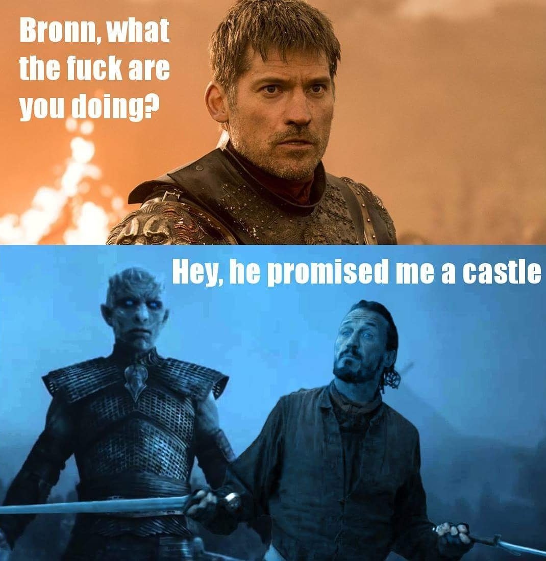 Bronn and Night King