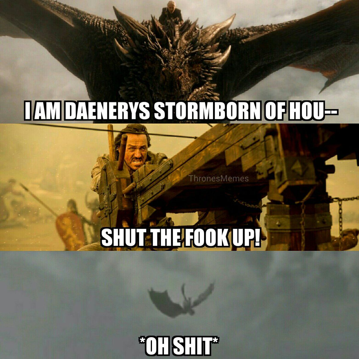 Bronn vs Dragon