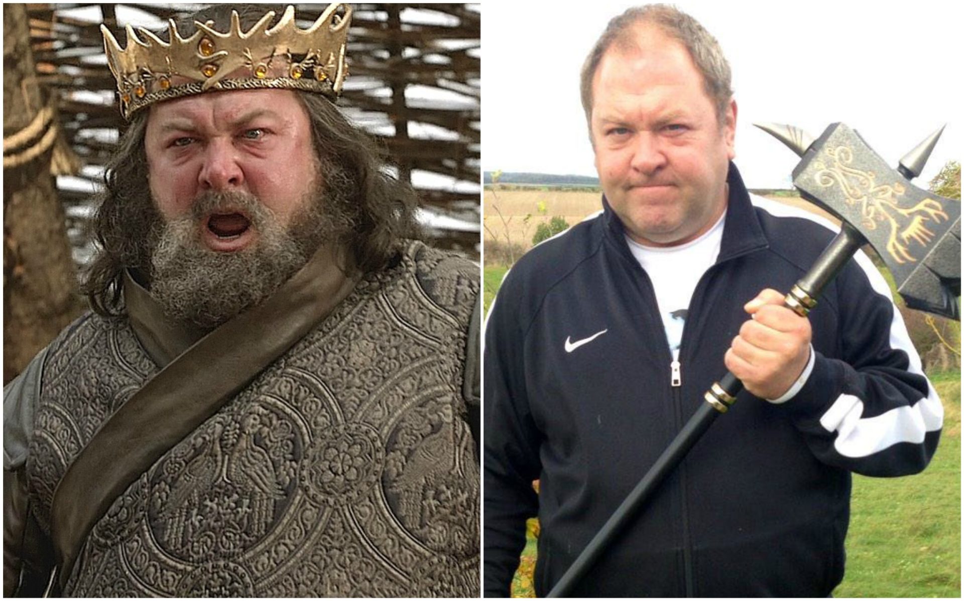 Mark Addy as Robert Baratheon