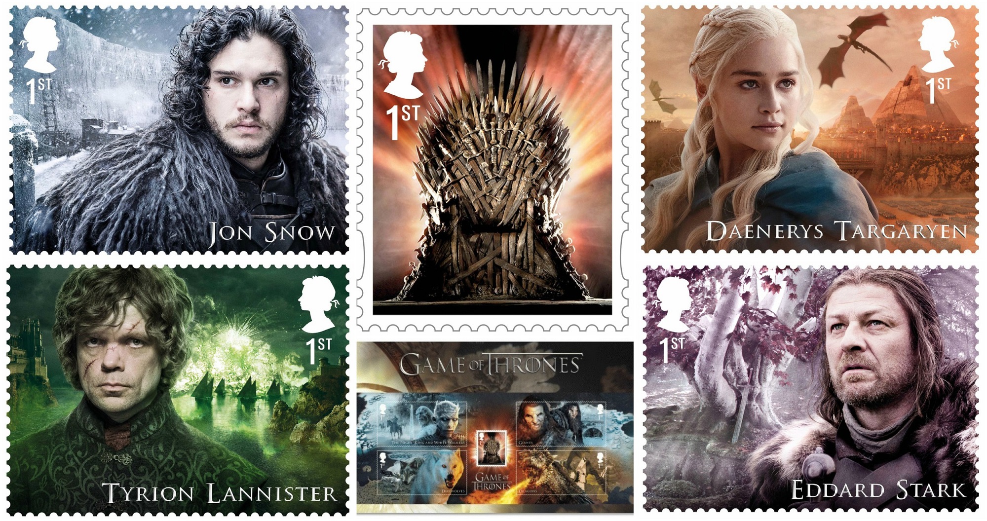 Royal Mail To Release Limited Edition Game Of Thrones Stamps - A Blog