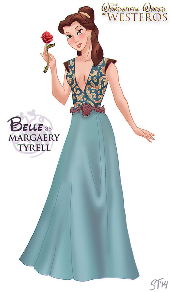 I Game of Thrones-ed the Disney Princesses (With the help of